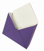 Коробки конверты "Классик", цвет сиреневый