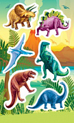 Наклейка Наклейка 159х98мм "Динозавры"