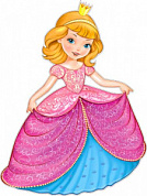 Плакат 595x450 Плакат "Принцесса"