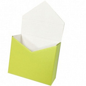 Коробка конверт "Комплимент" Цвет Зеленый сад